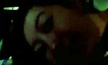 Asian Brunette Sucks Her Friend's Balls in Pov View