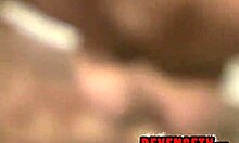 girlfriend boldly performs deep throat blowjob on partner