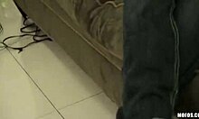 Brunette Babe Rides POV Cock in Cowgirl Position