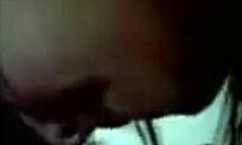 Asian Brunette Sucks Her Friend's Balls in Pov View