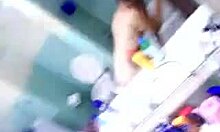 Naughty Babe's Heart Races As She Sucks Big Fat Cock In Bathroom, Feeling So Wet And Aroused