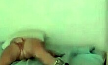 Gorgeous Hottie Boldly Spreads Ass and Shaved Pussy on Webcam