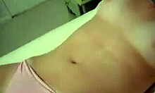 Cute Teen Fantasizing About Porn In Bed