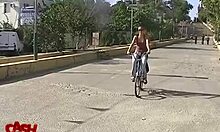 Ugh, my shaved horny pussy got slammed hard!