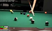 Guy with sideburns bangs wet whore from behind