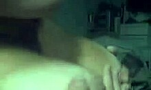 naked curvy bimbo having fun big tits ass nipples on blue bed