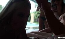 Waiting in line to sing you a wild group oral party