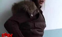 European brunette princess daydreams blowjob and fucking during workout