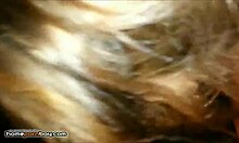 Wicked Adventure With Caucasian Tramp Eating Sticky Jizz