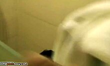 Asian beauty invites camera into her shower