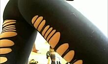 mesmerizing flirty babe likes showing off her goods