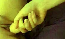 look at these two naked redhead and asian cuties making out, now they're using dildos for lesbian fun