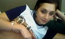 Watch this sweet teen play in her panties!