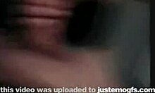 Goth Teen Sucks Cock POV