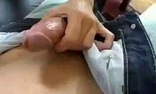 Quiet gal eagerly fills her mouth with hot cum