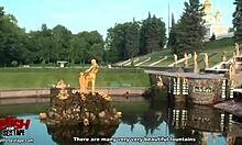 Outdoor GF Porn: Stylish Hottie Waiting for COCK!