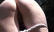 Look at redhead teasing upskirt panties!