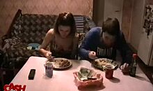 Young Tramp Moans Loudly During Steamy 69 And Blowjob!