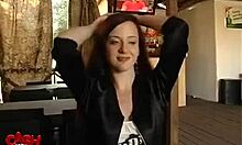 Redhead Girlfriend's Relaxing Yet Wild Kitchen Encounter