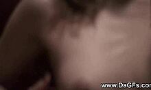 Hot vid of skillful vixen using her long thong