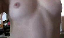 red-haired tramp in colorful panties says 'violate me'