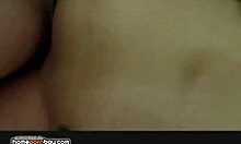 Hardcore POV fucking naughty bimbo's big pussy close-up