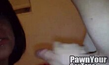 damn, watch this hungry bitch swallow a huge load of cum... so hot!