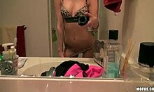 horny exgf using every moment to masturbate and fuck