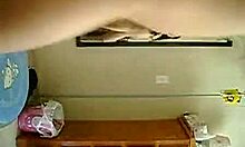 i'm bent over stretching my butt cheeks on webcam