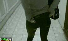 Wow, Check Out This Cute Blonde Flashing And Getting A Blowjob! 😍