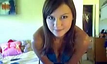 A Hot Teen 18+ Gets Topless And Shows Her Tight Little 18+ Body