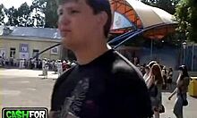 beefy fella about to bang hot bitch in bathroom