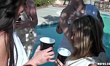 Lucky stud, wanna bang two hot chicks today?