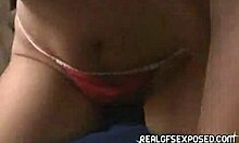 Salacious Babe Displays Sexy Thong