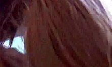 Hoe shows attractive butt in pov blowjob webcam