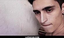 Amateur Latino twink painter trades gay anal with macho Sonny for cash POV