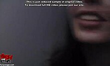 Girl's Face Covered in Sperm After Oral Sex