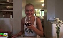 blonde teen whore rides hard cock