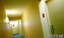 DELICIOUS WENCH ENDURES WILD FUCKING, BLOWJOB, AND ROUGH POV SEX WITH SMALL TITS