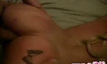 Tattooed Blonde Princess Endures Hard Assfucking And Anal On Bed