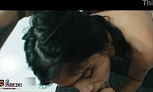 Latina stepsister gets her pussy fingered and fucked doggystyle while exercising