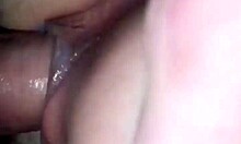 Waking My Bubble Butt Stepsister for Late-Night Amateur Action in Homemade Clip