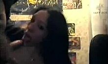 BEAUTIFUL DARK GAL PERFECTLY PERFORMS HOT DEEP THROAT