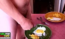 dark-haired teen 18+ enjoys a fun time during intimate moments