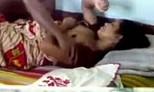 hot babe strips and gets fucked missionary style 😍