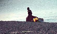 Beautiful Girlfriend Enjoys Nudity on Hidden Camera at Beach