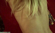 Blond-Haired Beauty Shows Off Body