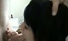 my black-haired vixen gives an amazing blowjob