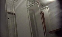 Gorgeous Brunette Showers Naked in Hidden Cam Video