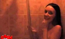 brunette smoking cigar before adventure